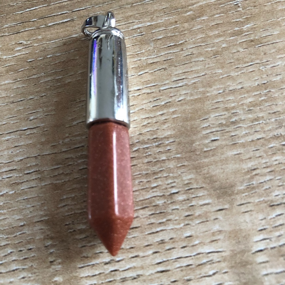 Gold sandstone Pendant